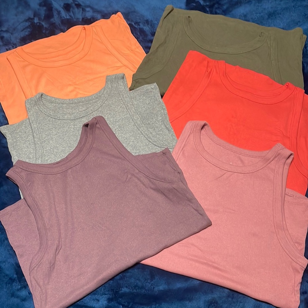 6 tank tops